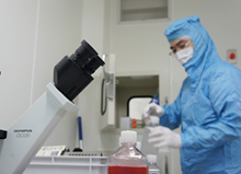当院のヒト由来幹細胞培養上清液は、厚生局認定の国内培養施設で製造管理しています。